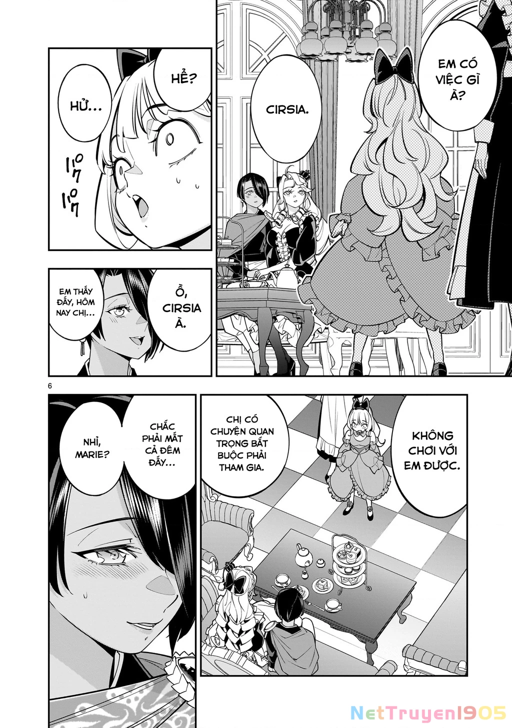 Sau Khi Trở Về Từ Cõi Chết, Công Chúa Quyết Định Lập Harem Yuri Để Sinh Tồn Chapter 6 - Trang 2