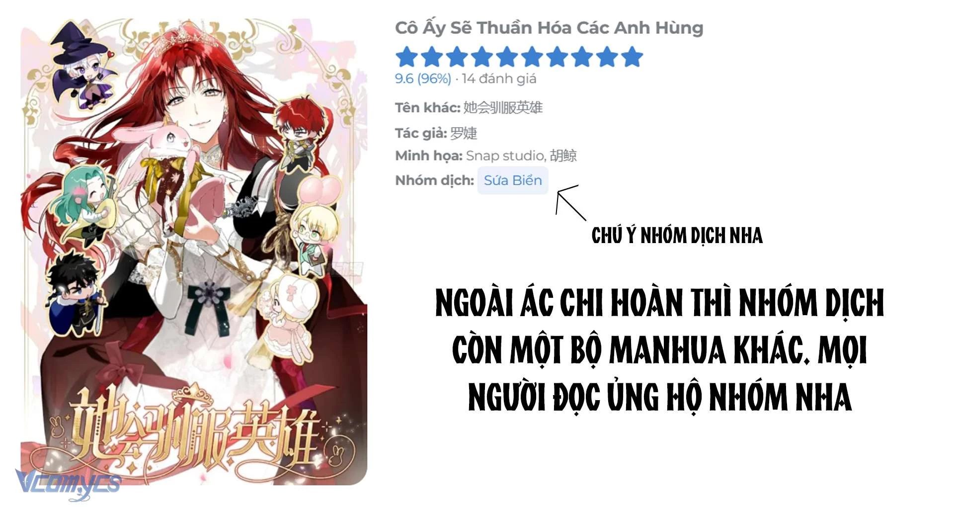 Cô Ấy Sẽ Thuần Hóa Các Anh Hùng Chapter 9 - 36