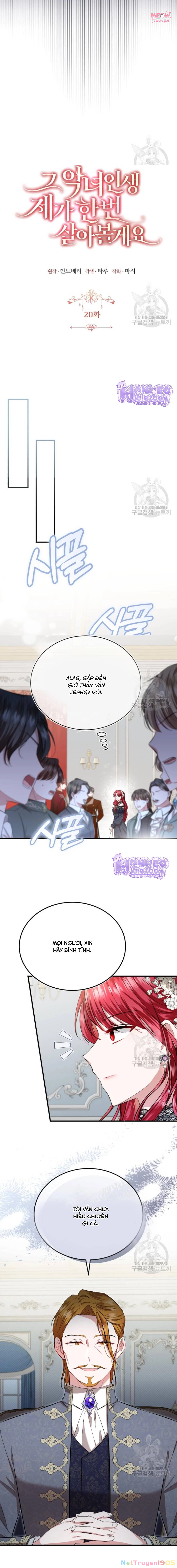 Tôi Sẽ Sống Thử Cuộc Đời Của Ác Nữ Chapter 20 - 6