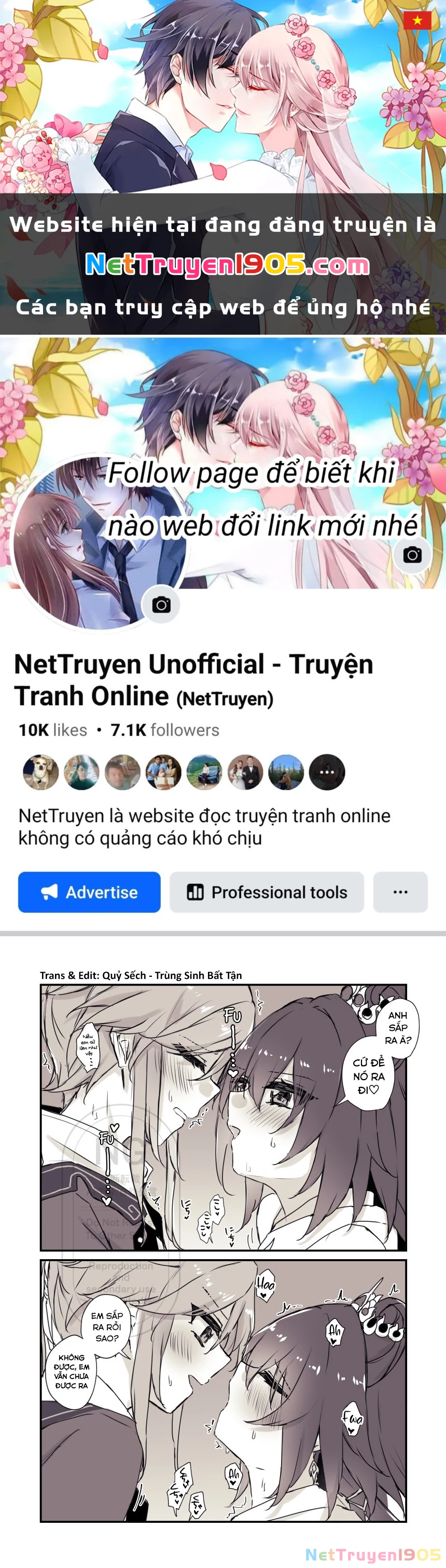 Tuyển tập truyện dịch của Page có hứng thì dịch Doujinshi Chapter 828 - 1