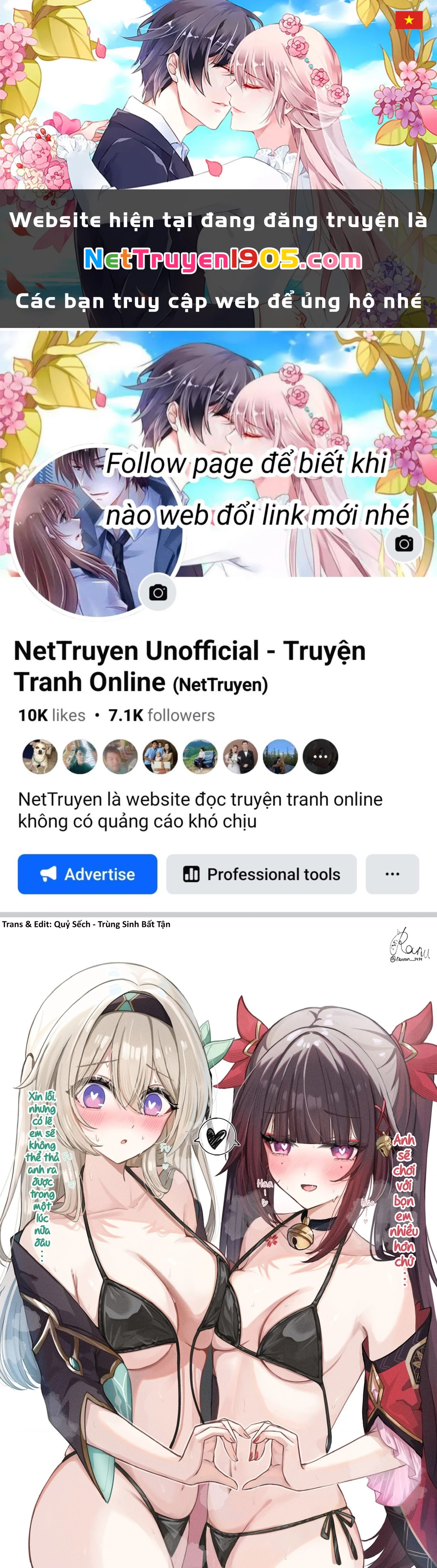 Tuyển tập truyện dịch của Page có hứng thì dịch Doujinshi Chapter 830 - 1