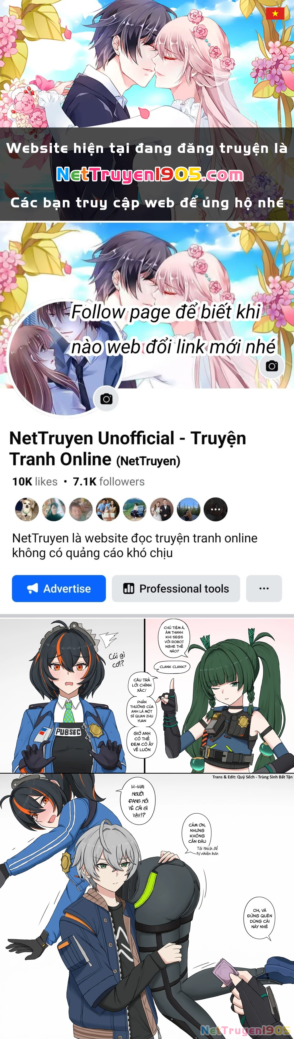 Tuyển tập truyện dịch của Page có hứng thì dịch Doujinshi Chapter 832 - 1