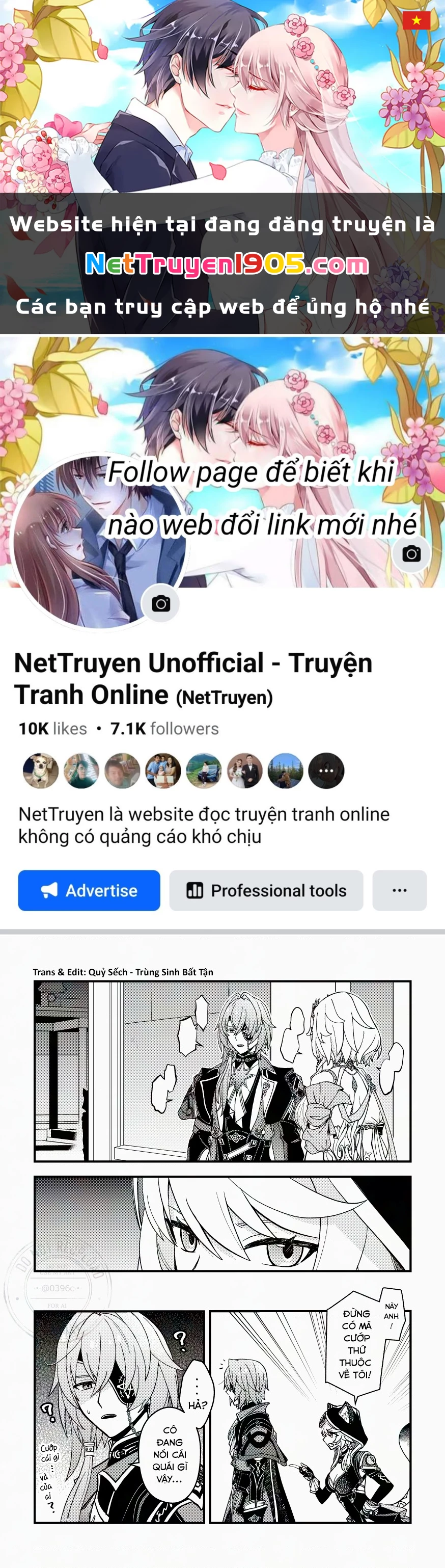Tuyển tập truyện dịch của Page có hứng thì dịch Doujinshi Chapter 833 - 1