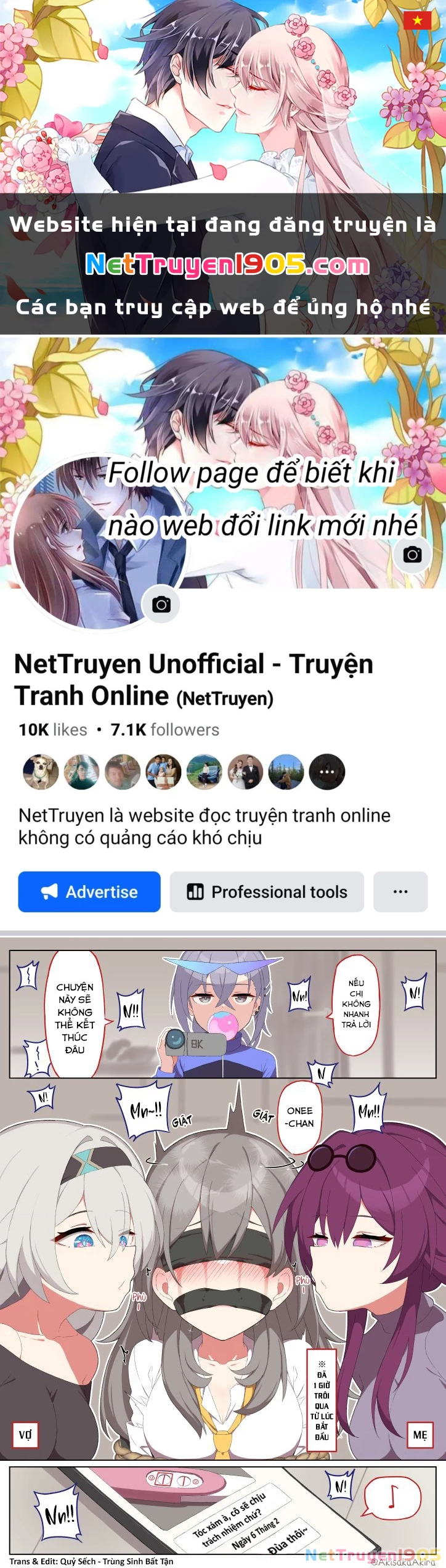 Tuyển tập truyện dịch của Page có hứng thì dịch Doujinshi Chapter 837 - 1
