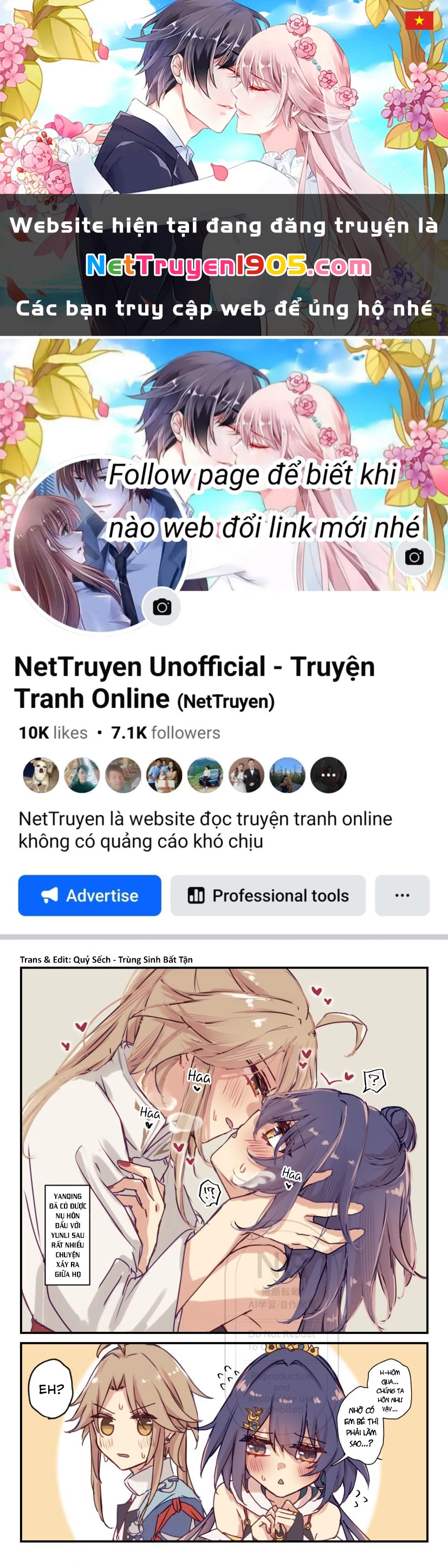 Tuyển tập truyện dịch của Page có hứng thì dịch Doujinshi Chapter 839 - 1