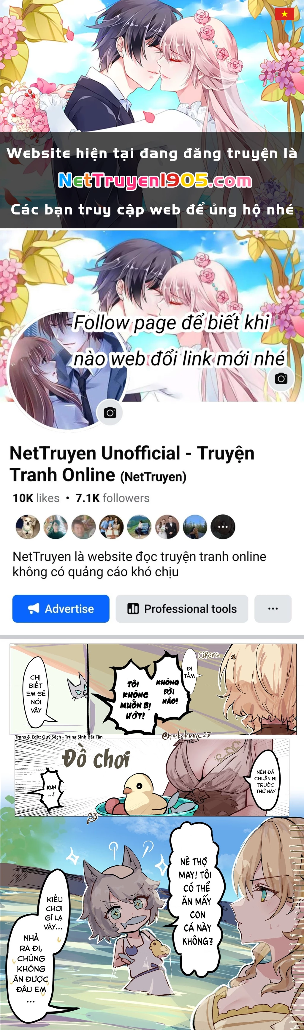Tuyển tập truyện dịch của Page có hứng thì dịch Doujinshi Chapter 847 - 1