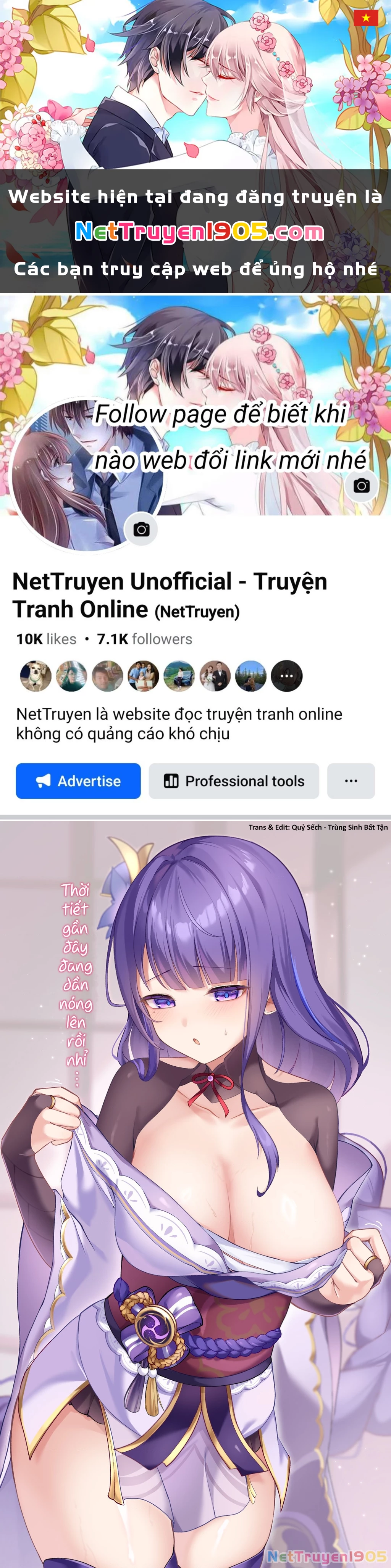 Tuyển tập truyện dịch của Page có hứng thì dịch Doujinshi Chapter 852 - 1