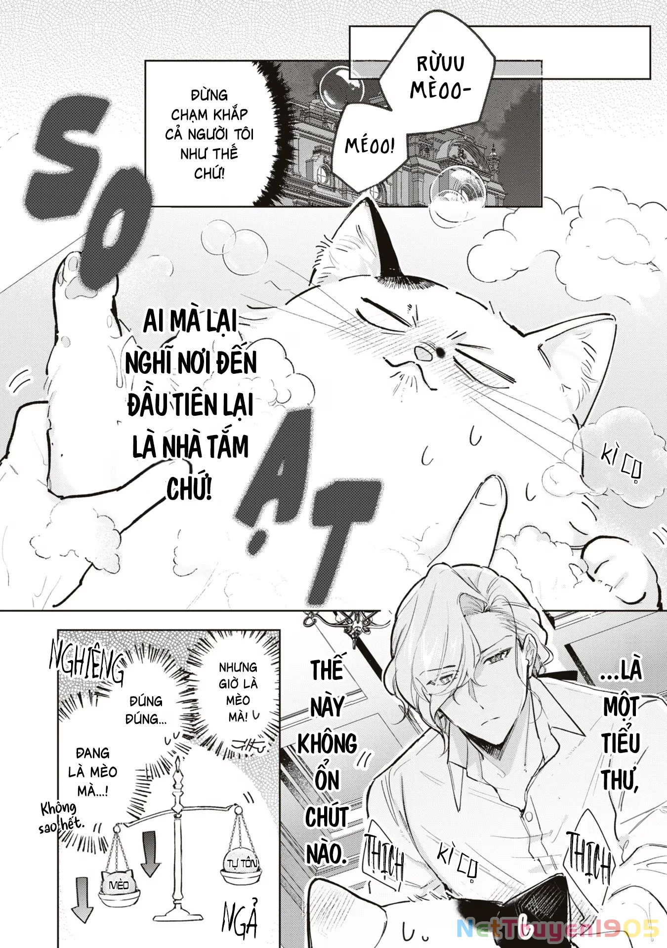 Tiểu Thư Nhút Nhát Hóa Mèo, Lúc Suýt Chết Thì Được Công Tước Cứu Chapter 4 - 5