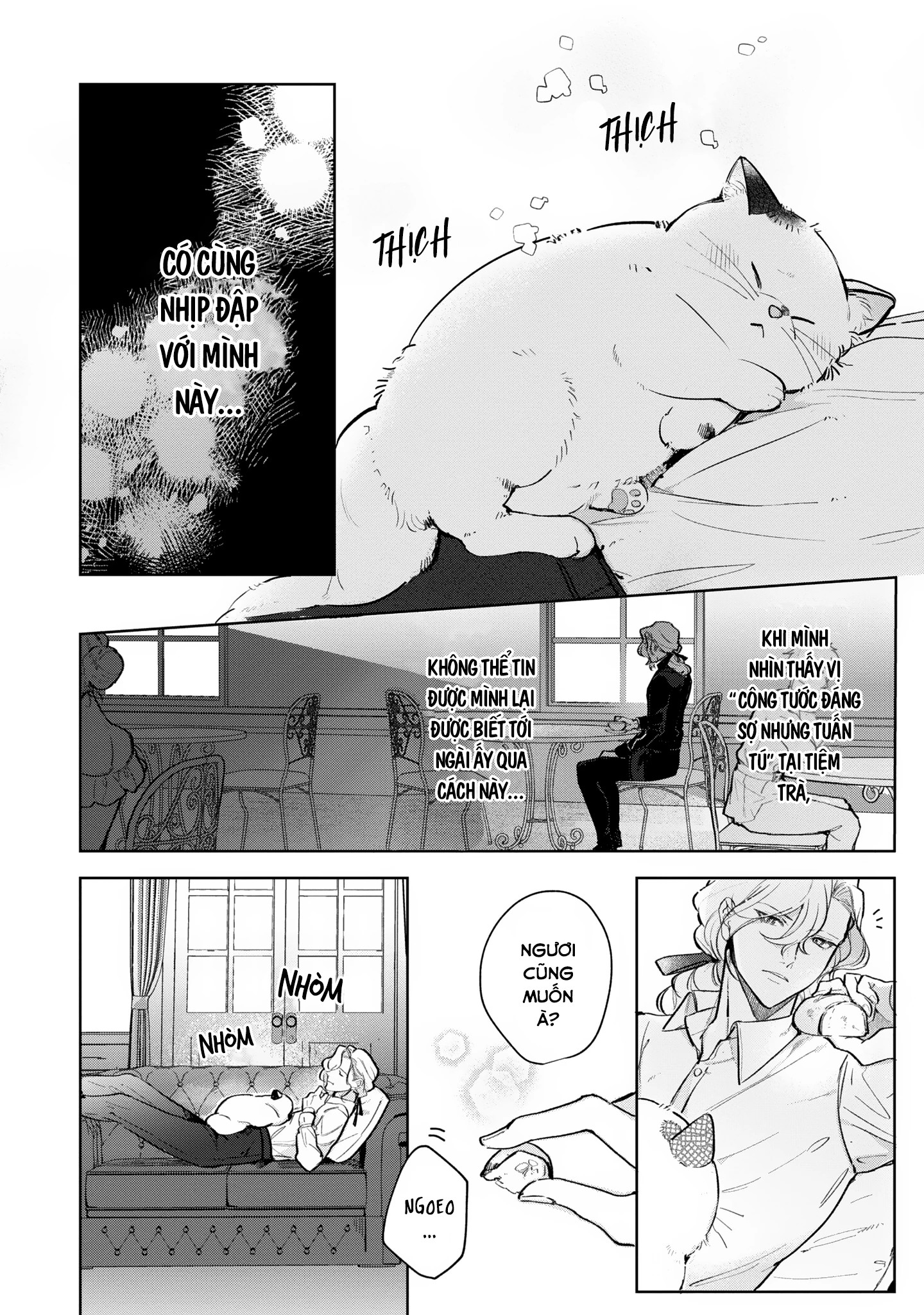 Tiểu Thư Nhút Nhát Hóa Mèo, Lúc Suýt Chết Thì Được Công Tước Cứu Chapter 6 - 8