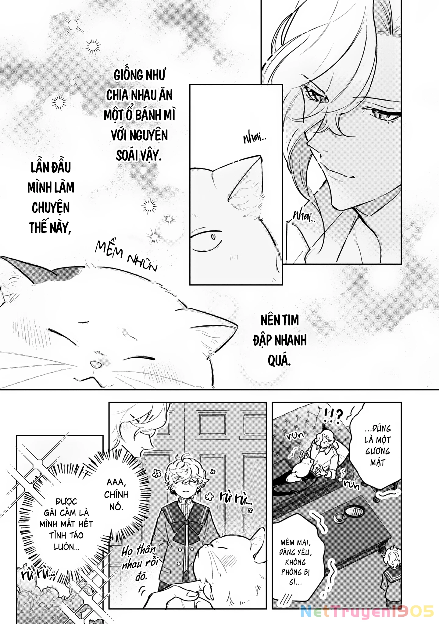 Tiểu Thư Nhút Nhát Hóa Mèo, Lúc Suýt Chết Thì Được Công Tước Cứu Chapter 6 - 9