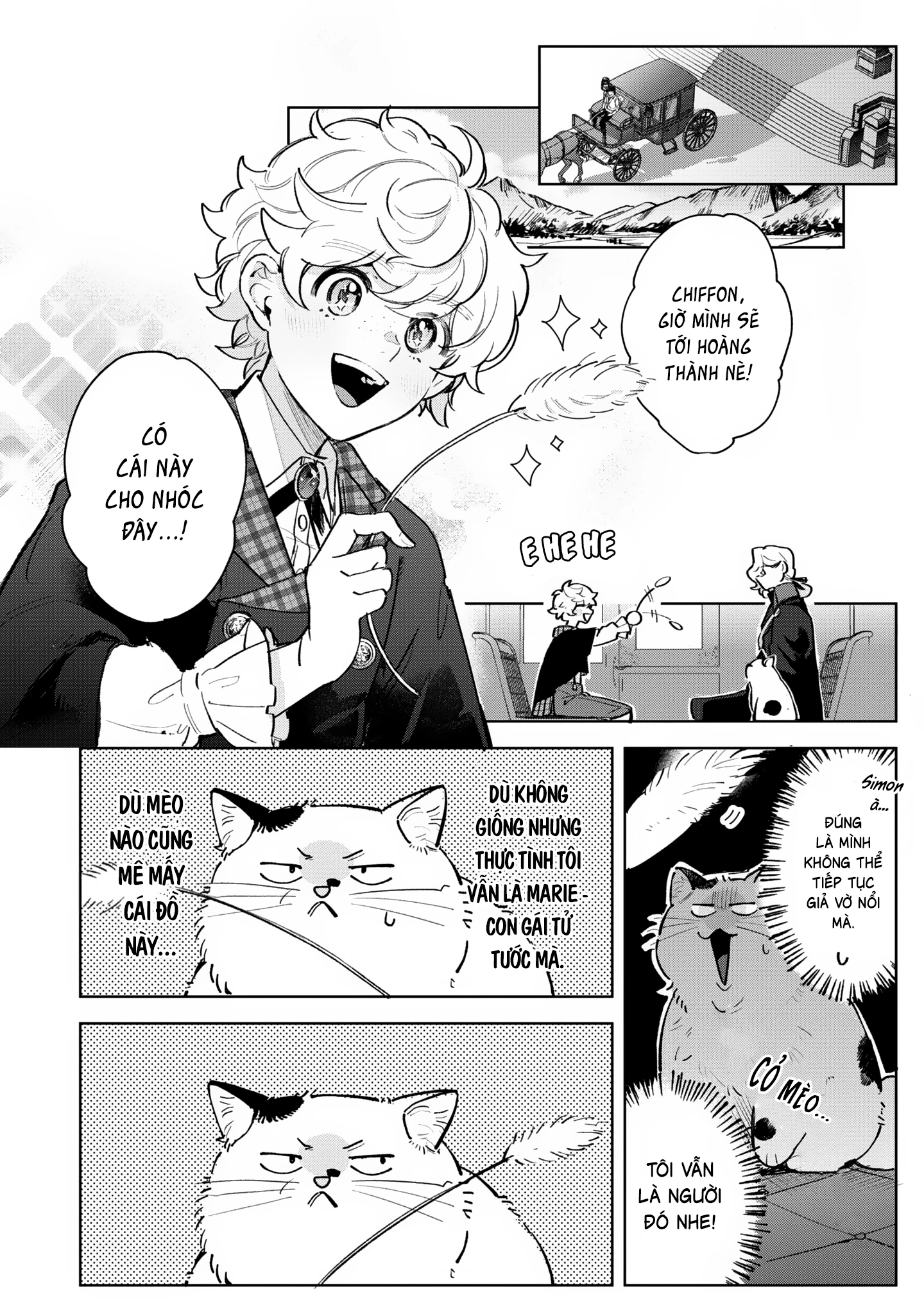 Tiểu Thư Nhút Nhát Hóa Mèo, Lúc Suýt Chết Thì Được Công Tước Cứu Chapter 6 - 10