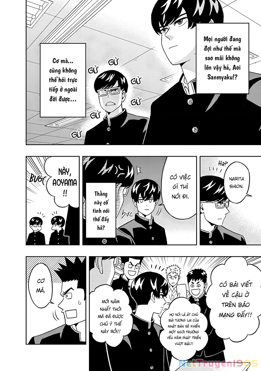 Keppeki Danshi! Aoyama-kun Chapter 53 - 9