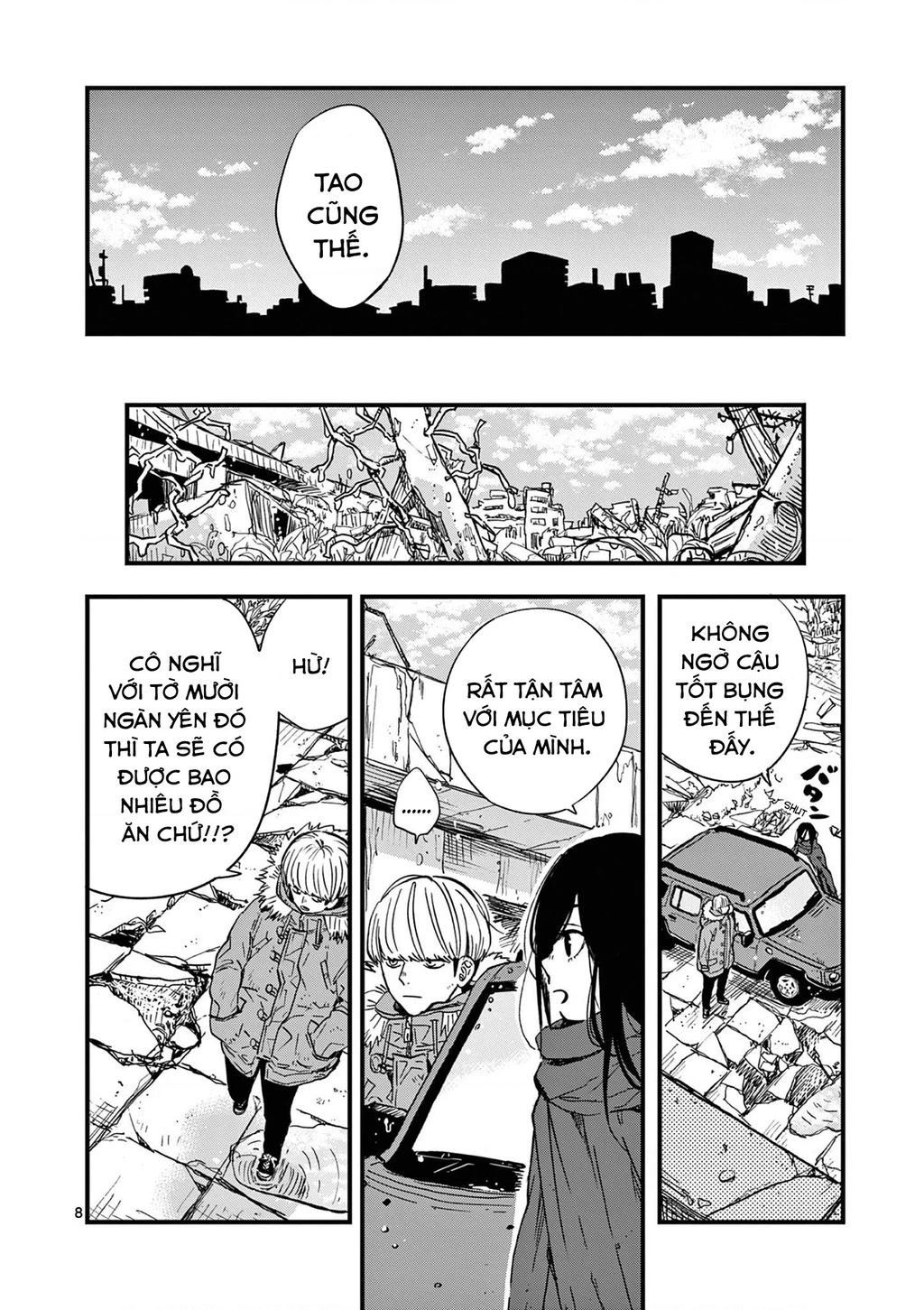 Liệu nhân loại có cần nền văn minh thời tận thế không? Chapter 8 - Trang 2