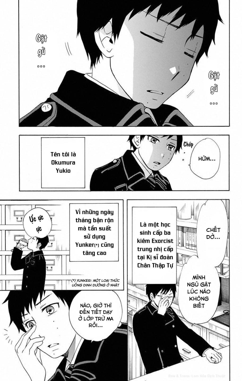 Salaryman Exorcist - Nỗi thống khổ của Okumura Yukio Chapter 1 - 5