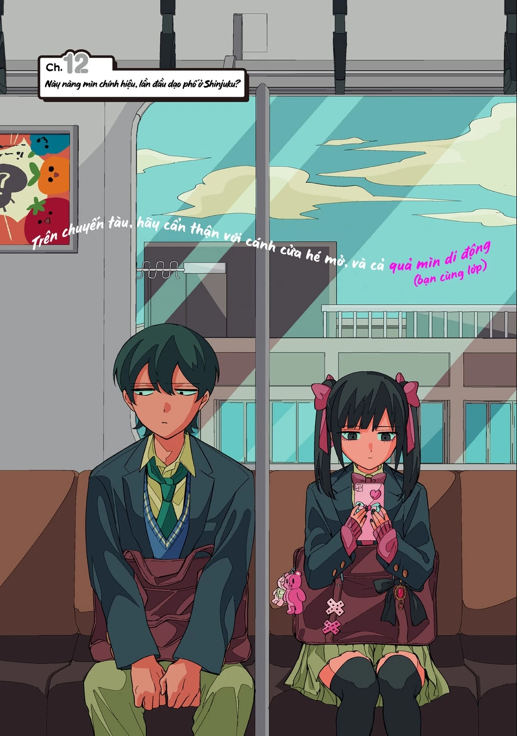Shiretto Sugee Koto Itteru Gal: Shiritsu Paranomaru Koukou no Nichijou Chapter 12 - 2