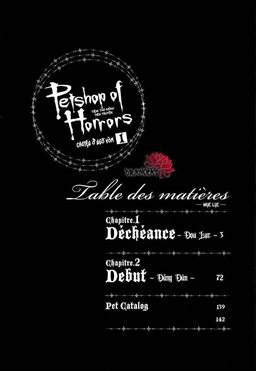 Pet Shop of Horrors - Passage-hen : Tiệm thú kiểng tiền truyện Chapter 1 - 7