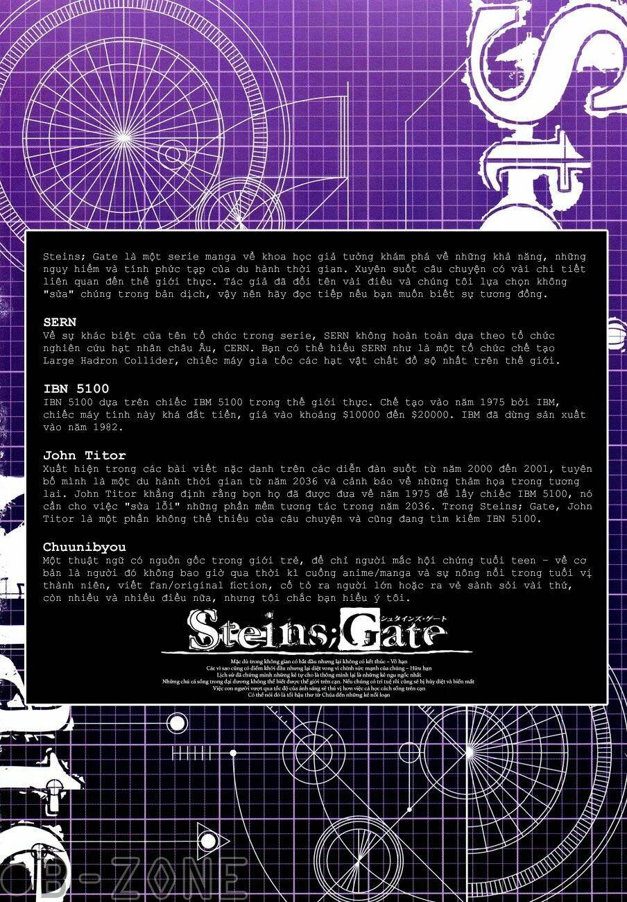Steins;Gate Chapter 0 - 3