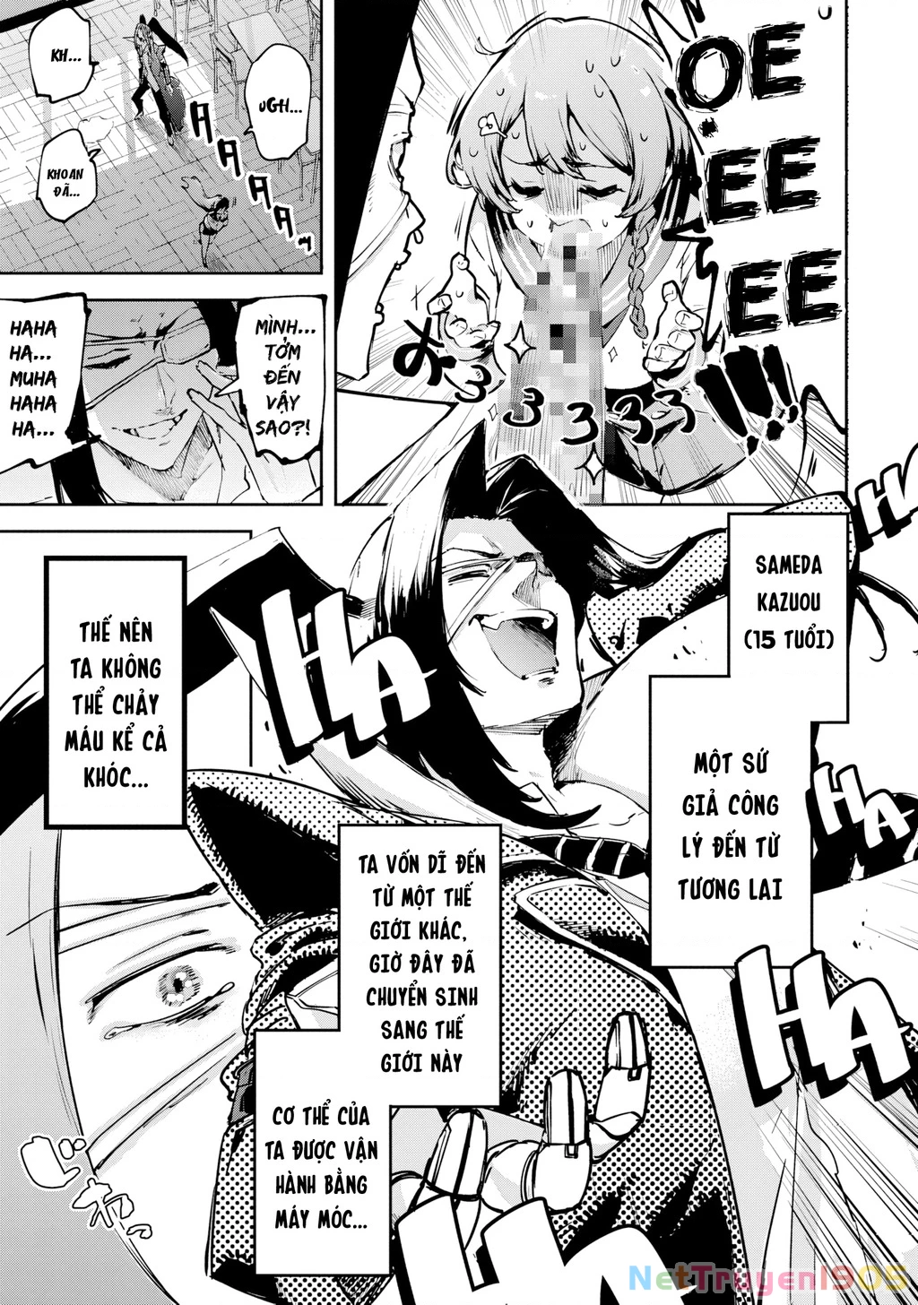 Sameda Kazuou không thể chữa khỏi hội chứng Chuunbiyo của mình Chapter 1 - 4