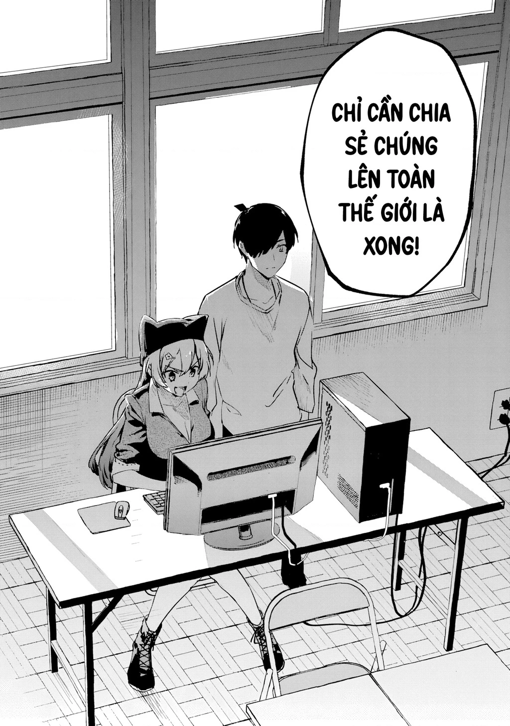 Sameda Kazuou không thể chữa khỏi hội chứng Chuunbiyo của mình Chapter 1 - 44