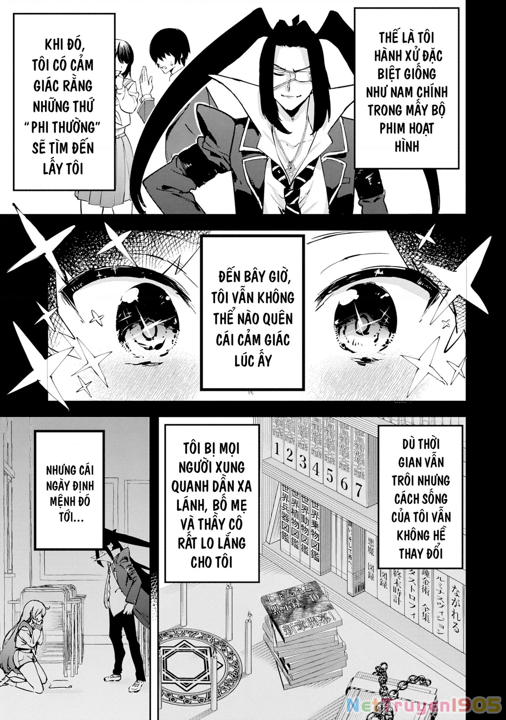 Sameda Kazuou không thể chữa khỏi hội chứng Chuunbiyo của mình Chapter 1 - 47
