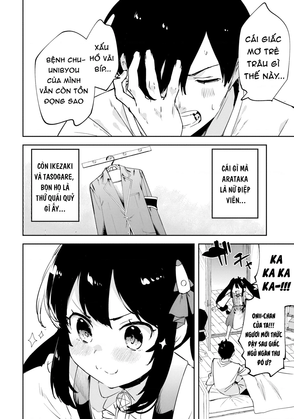 Sameda Kazuou không thể chữa khỏi hội chứng Chuunbiyo của mình Chapter 1 - 53