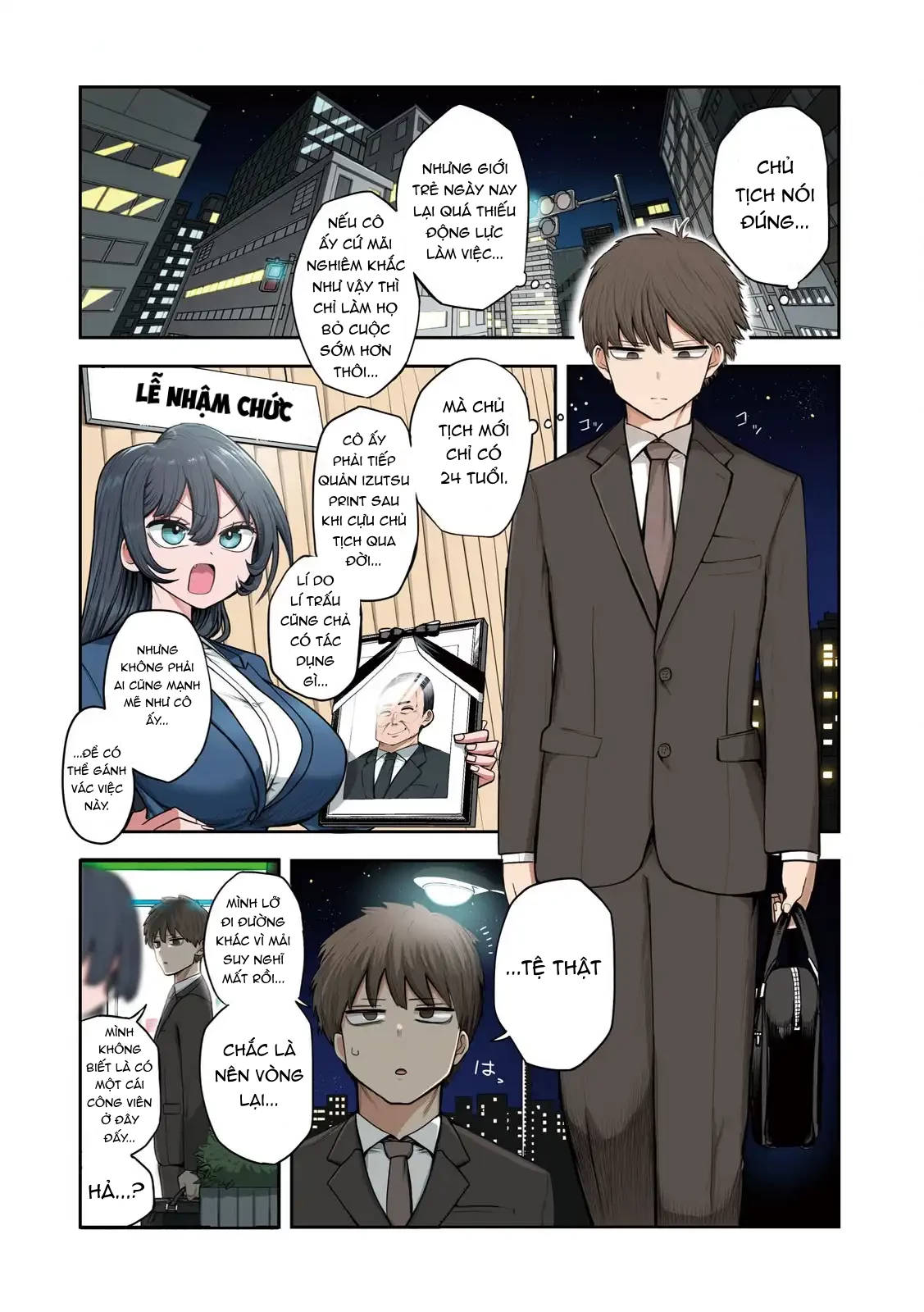 Shachou to Sake to Hoshi Chapter 1 - 4