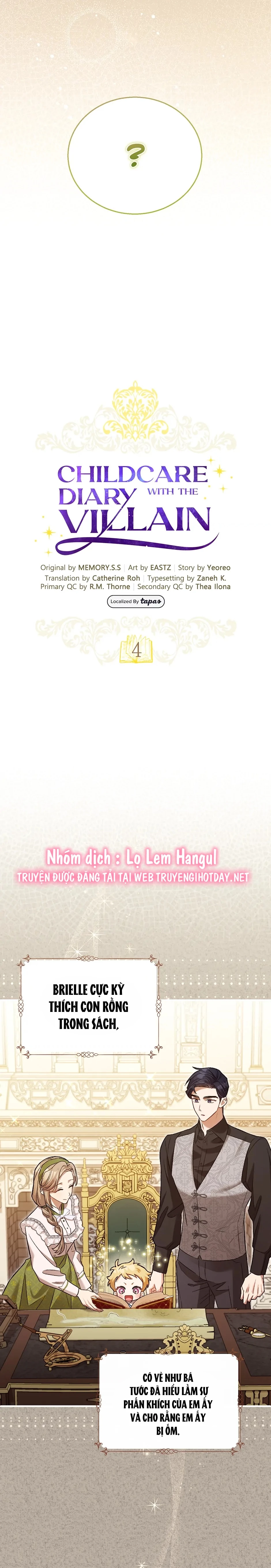 Nhật Ký Chăm Sóc Đứa Trẻ Của Nhân Vật Phản Diện Chapter 4 - 8