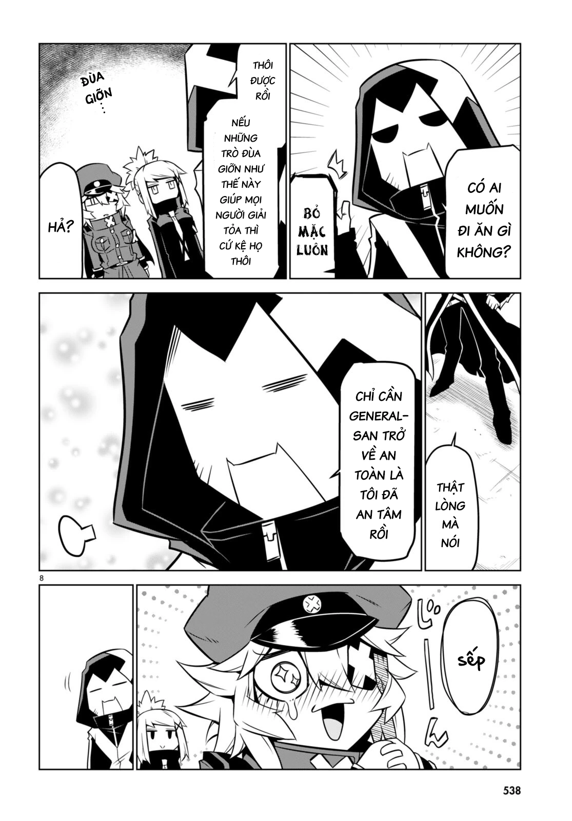 Zannen Jokanbu Black General-San Chapter 146 - Trang 2