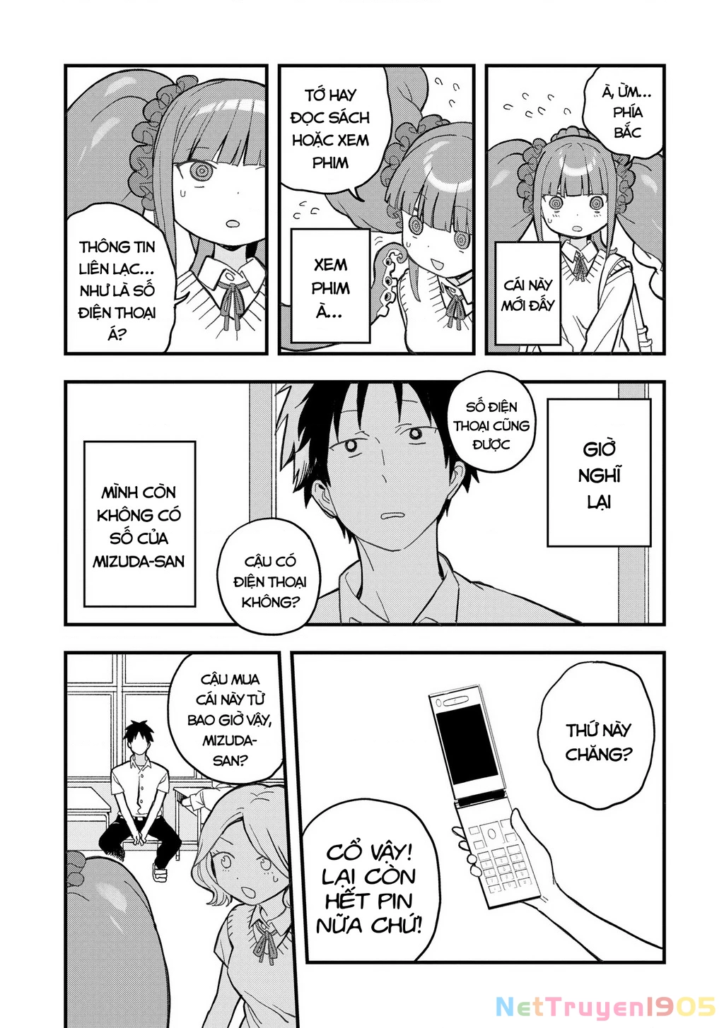 Không thể thoát khỏi Mizudako-chan! Chapter 17 - 5