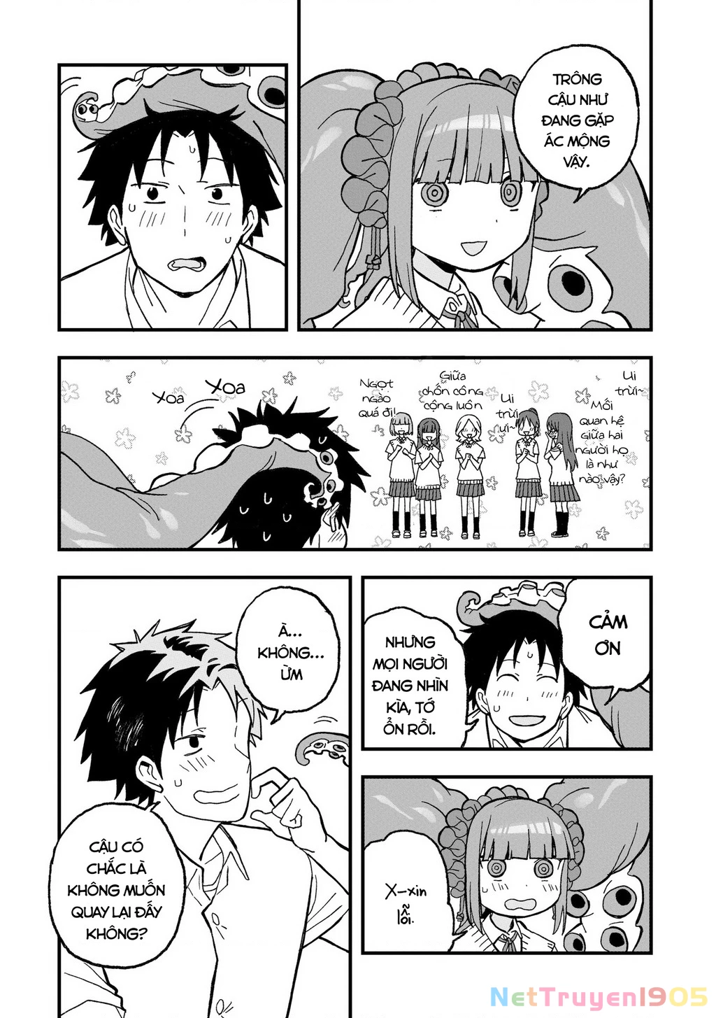 Không thể thoát khỏi Mizudako-chan! Chapter 17 - 18