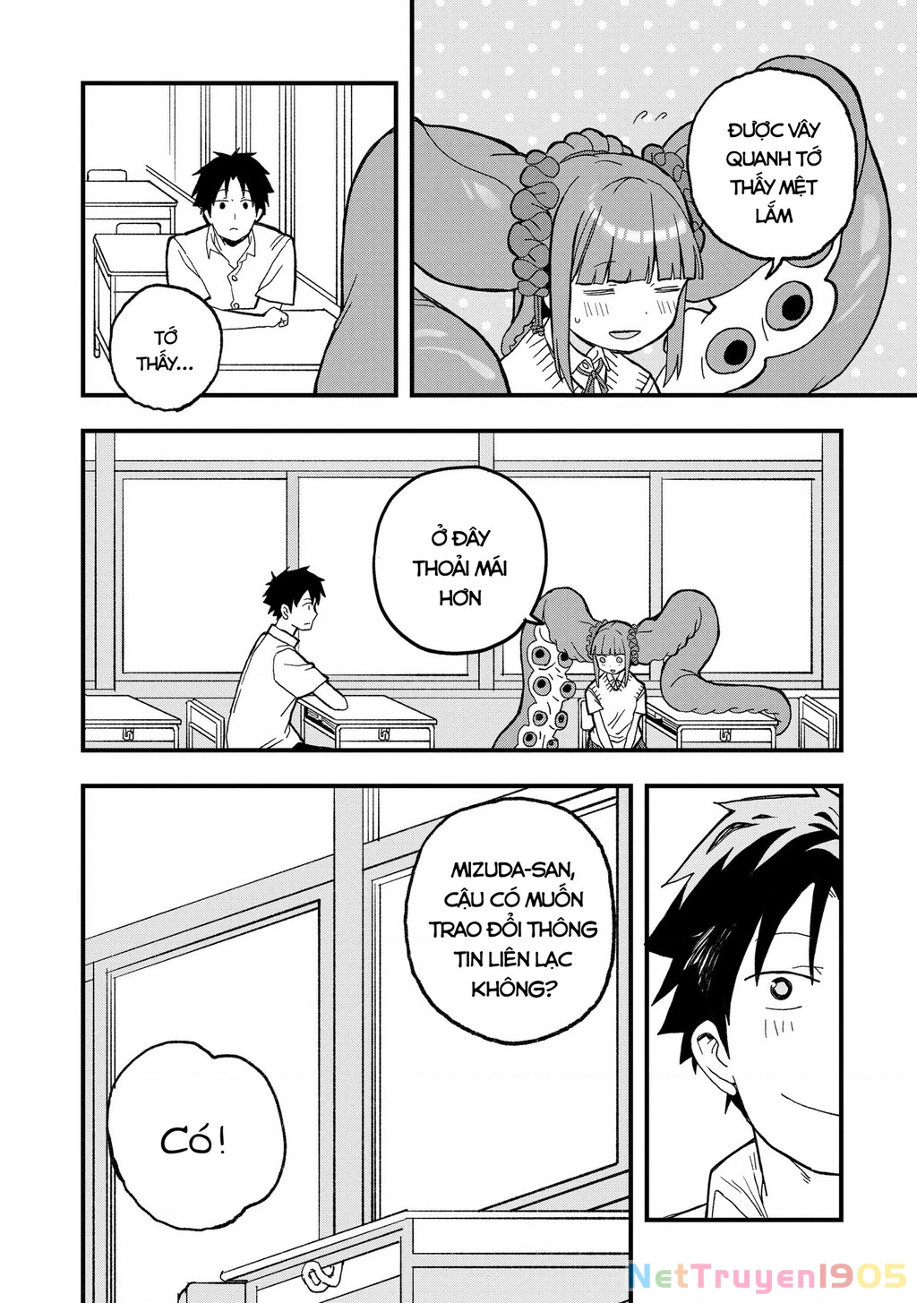 Không thể thoát khỏi Mizudako-chan! Chapter 17 - 19