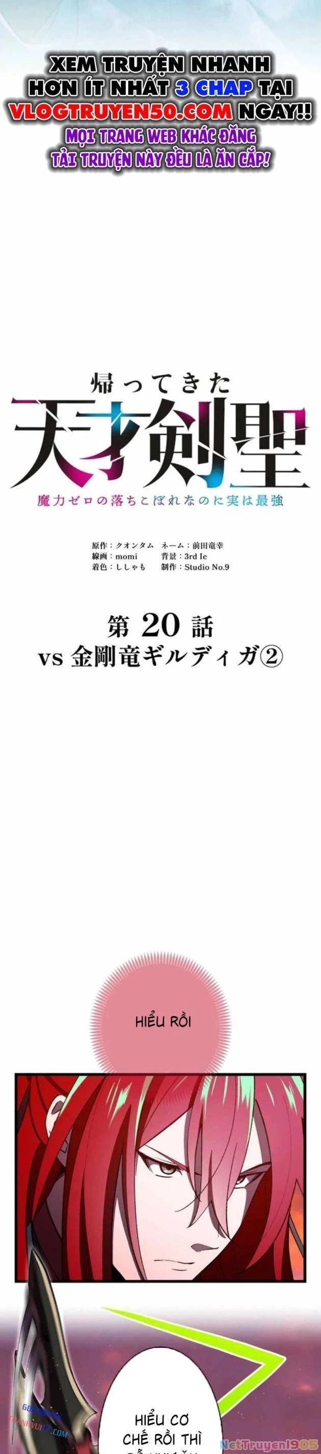 Tuyệt Thế Kiếm Thánh Hồi Quy Chapter 20 - 2