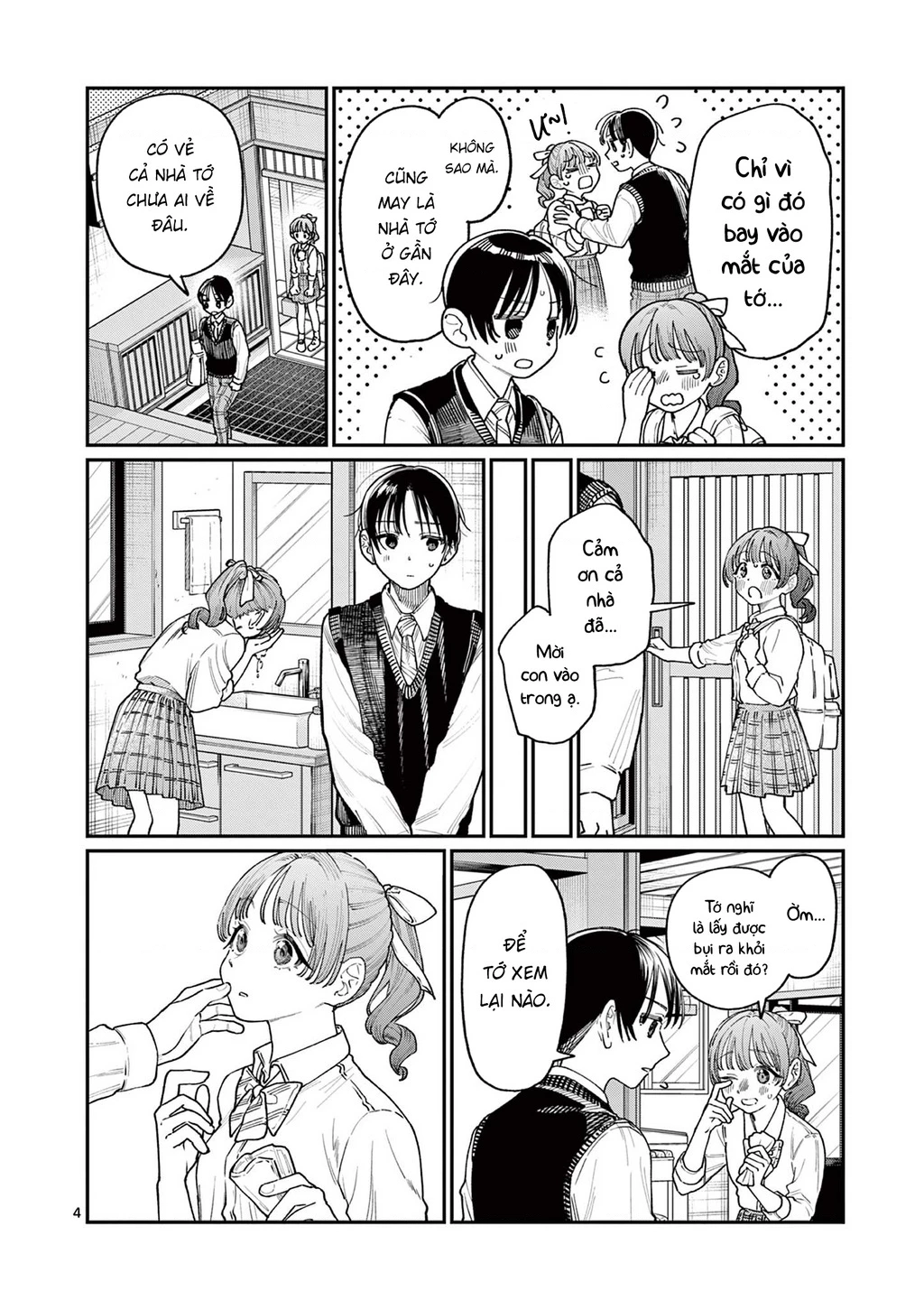 Tình yêu màu Lam nhà Wakaba Chapter 21 - 4