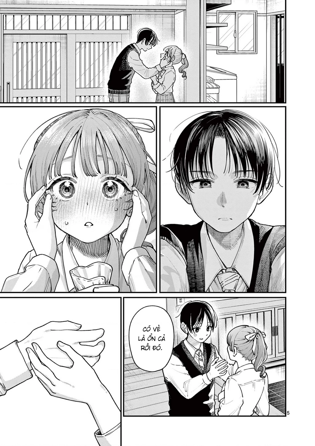 Tình yêu màu Lam nhà Wakaba Chapter 21 - 5