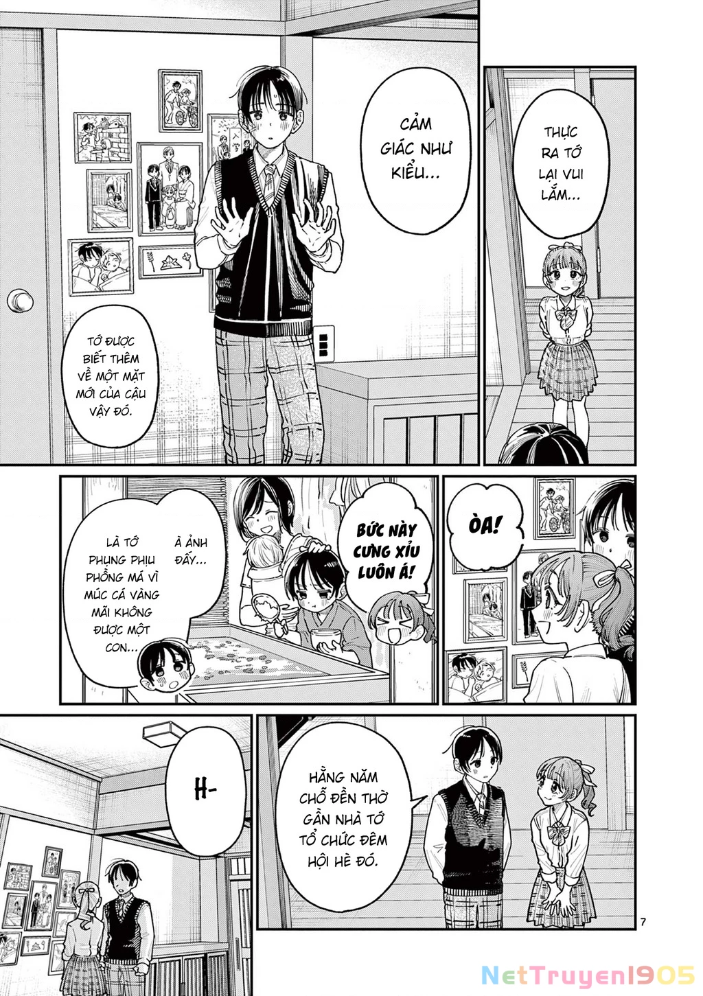 Tình yêu màu Lam nhà Wakaba Chapter 21 - 7