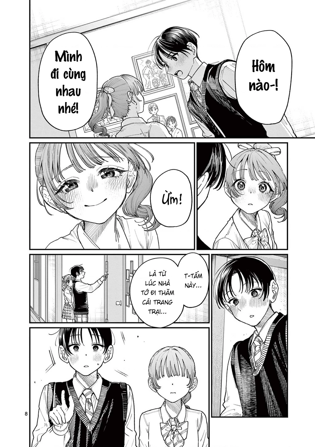 Tình yêu màu Lam nhà Wakaba Chapter 21 - 8