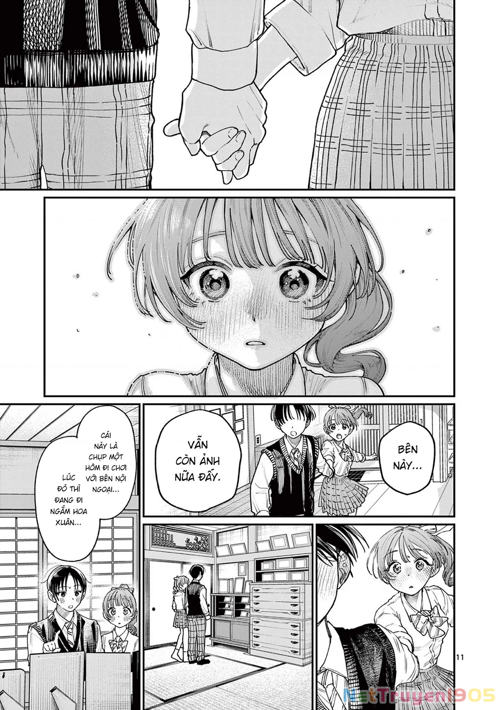 Tình yêu màu Lam nhà Wakaba Chapter 21 - 11