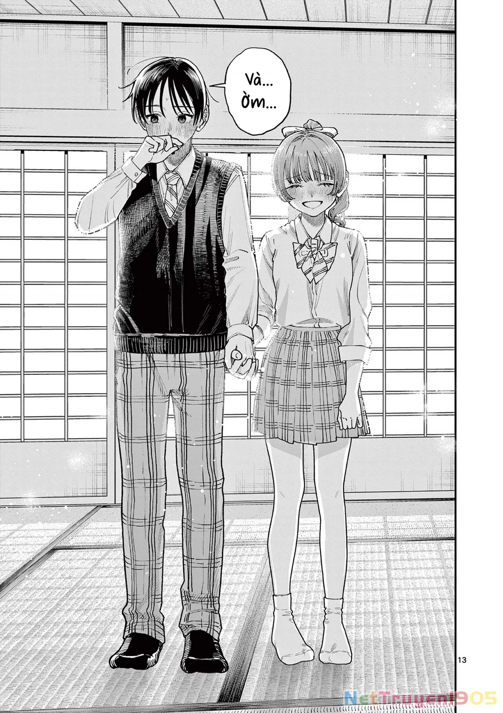 Tình yêu màu Lam nhà Wakaba Chapter 21 - 13