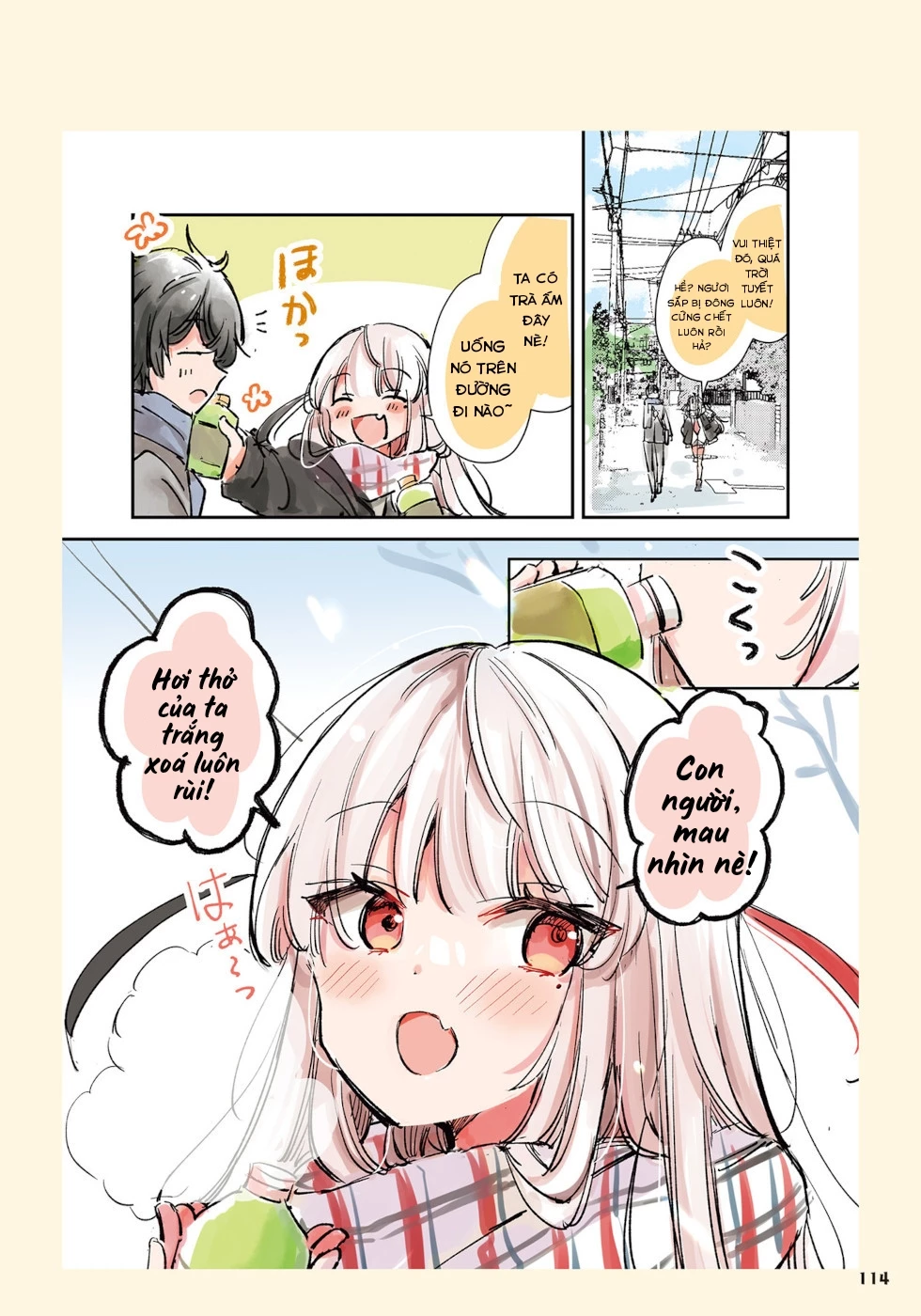 Tử Thần Đem Lòng Yêu Một Con Người Chương 35: Vào Một Ngày Tuyết Trắng - 2