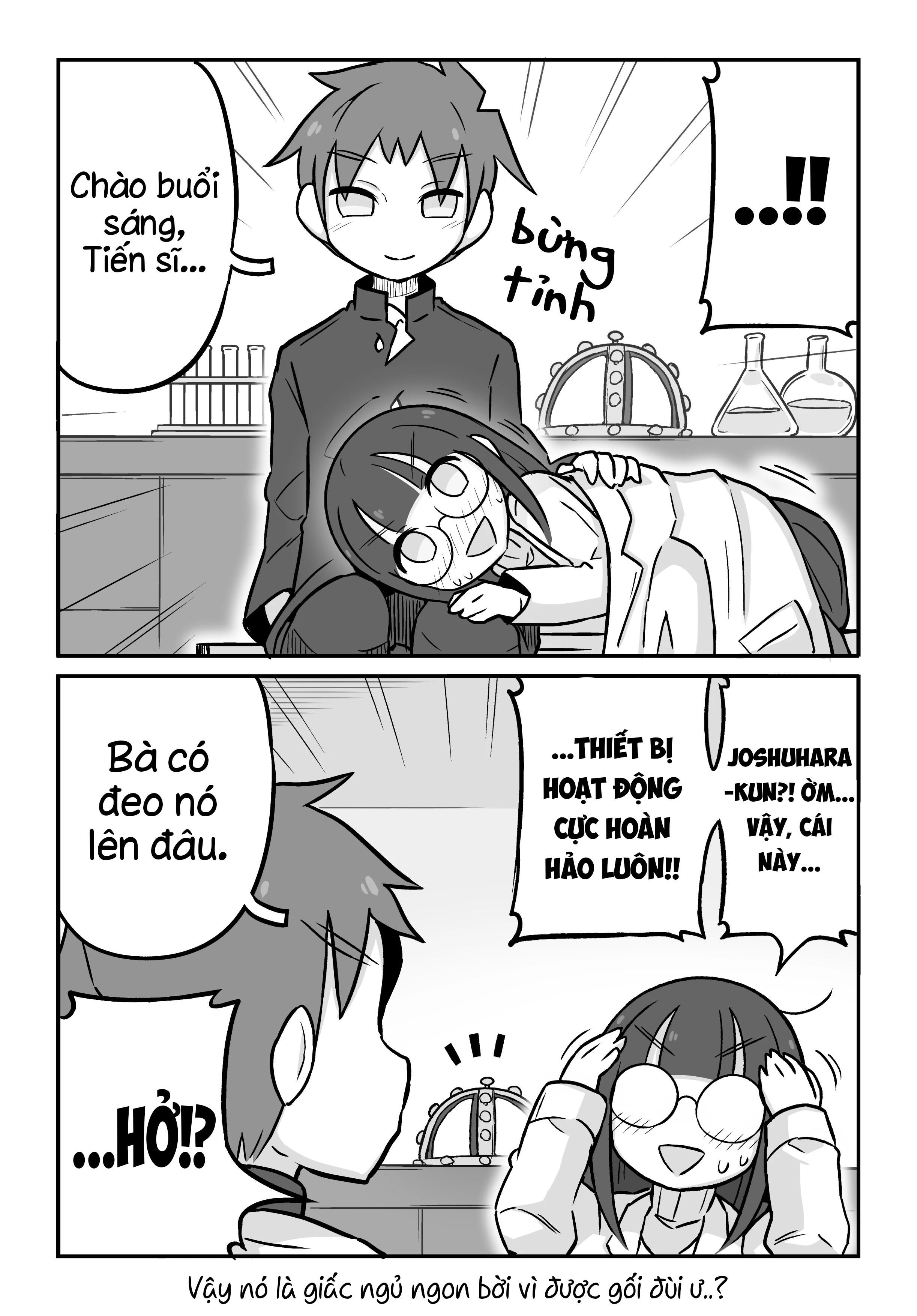 Cô Nàng Ở Câu Lạc Bộ Khoa Học Chương 3: Thiết Bị Giấc Mơ - 4