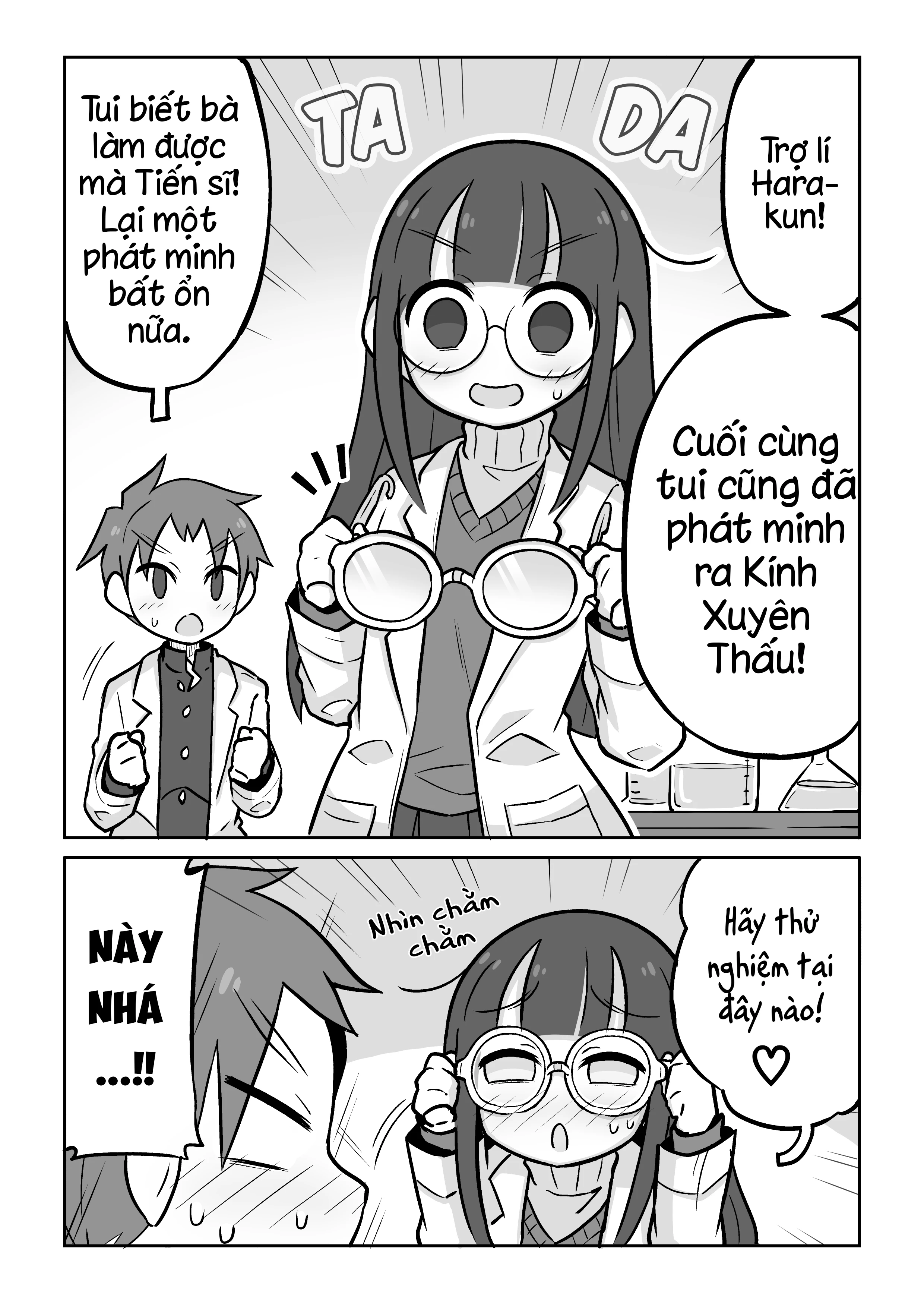 Cô Nàng Ở Câu Lạc Bộ Khoa Học Chương 5: Kính Nhìn Xuyên Thấu - 1