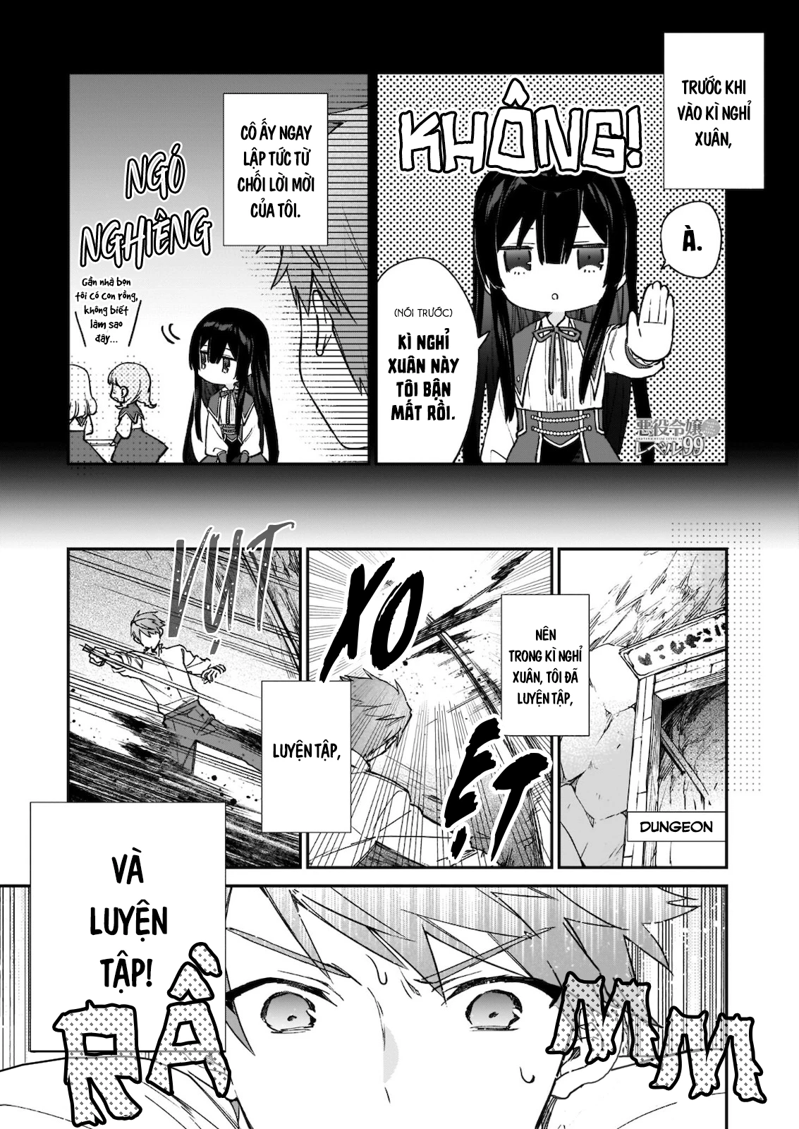 Nữ Phụ Phản Diện Lv99! Tôi Là Trùm Cuối Nhưng Không Phải Là Ma Vương! Chapter 14.1 - 2