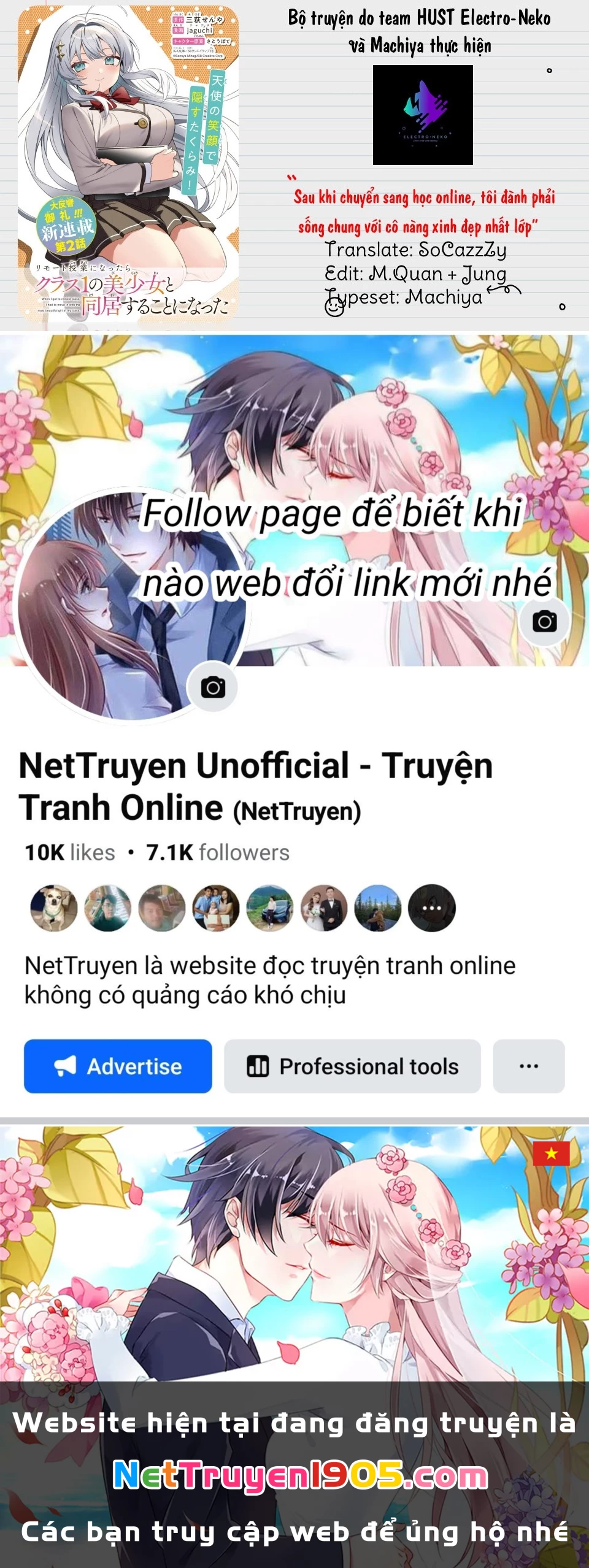 Tôi Sống Chung Với Cô Gái Đẹp Nhất Trường Trong Thời Buổi Học Online Chapter 14 - 29