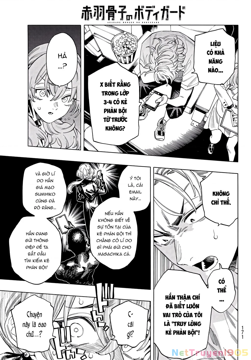 Vệ Sĩ Của Akabane Honeko Chapter 50 - 4