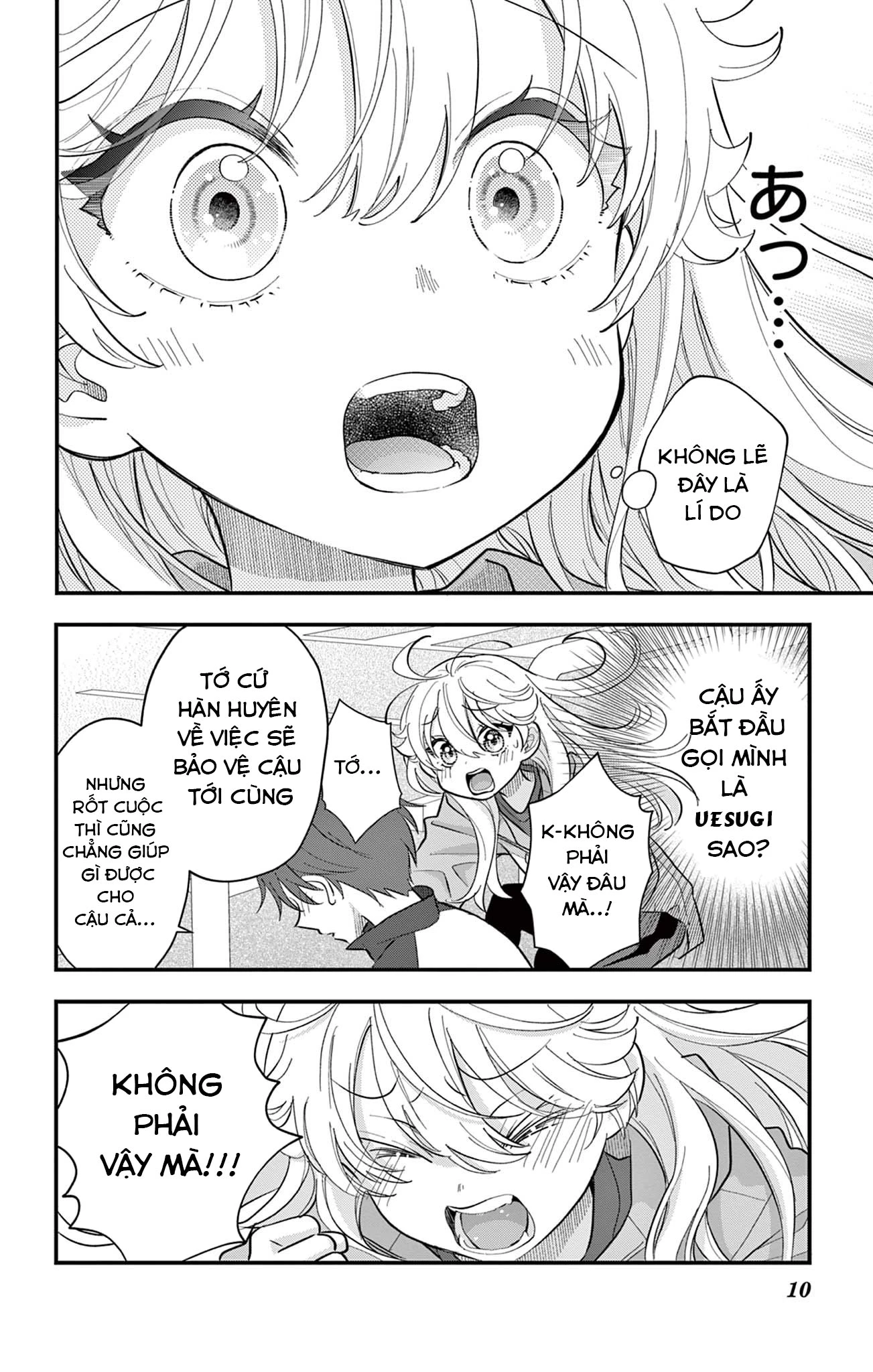 Uesugi-kun wa Onnanoko wo Yametai Chapter 8 - 10