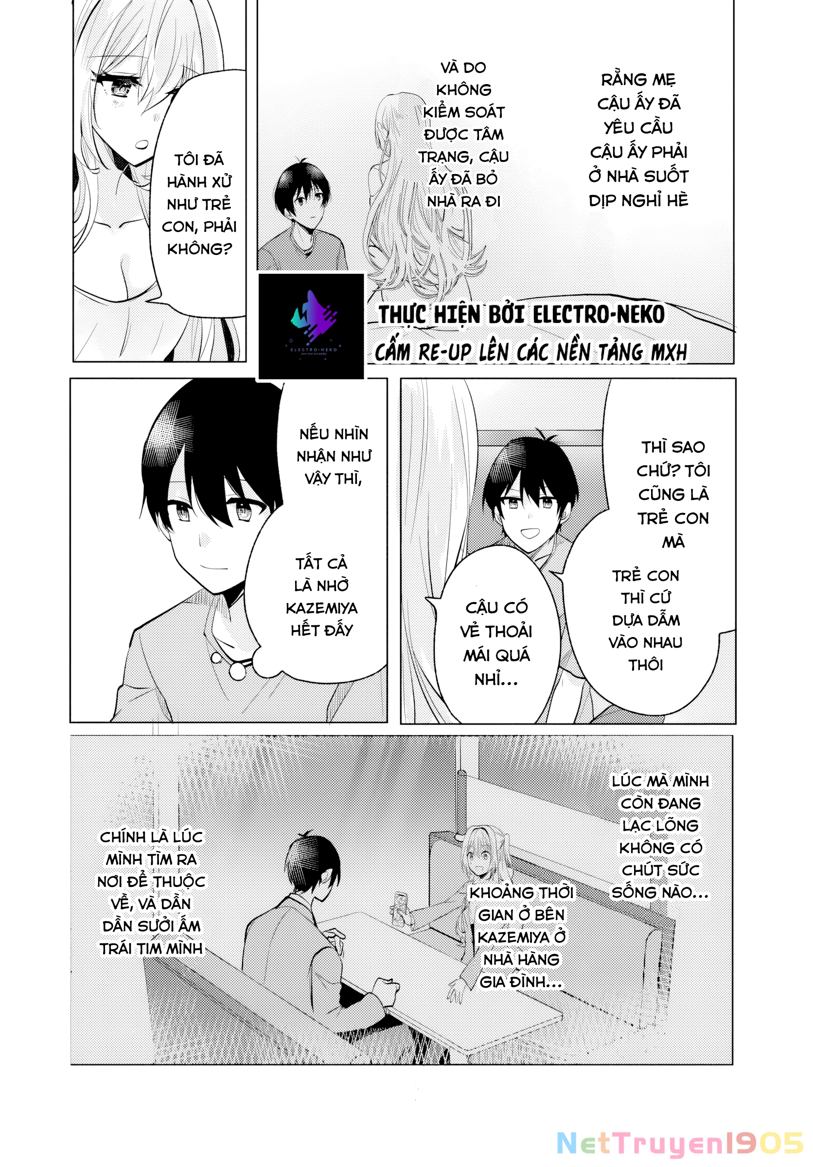 Sau giờ học, tại quán ăn gia đình, với cô bạn cùng lớp Chapter 7.2 - 6
