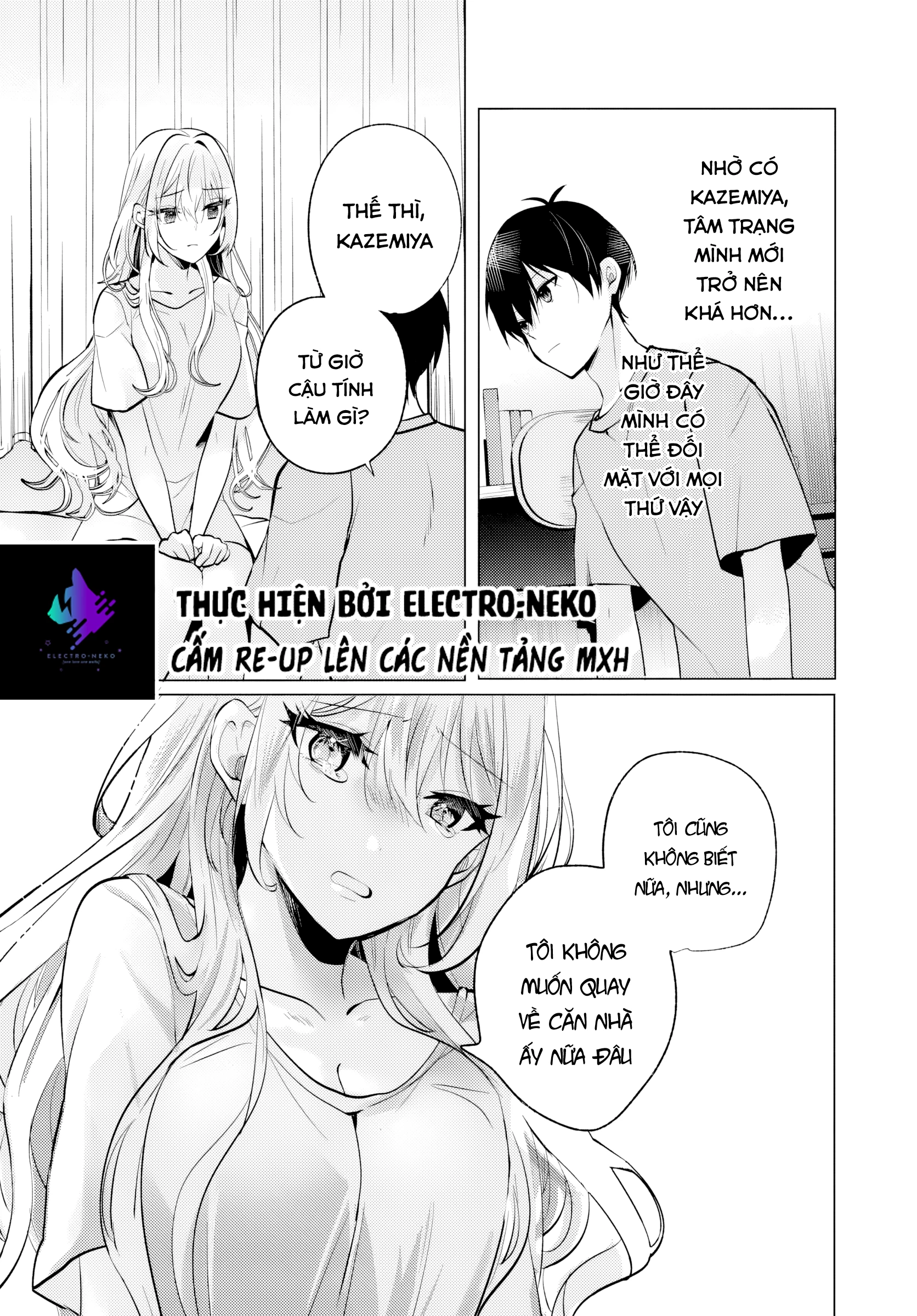 Sau giờ học, tại quán ăn gia đình, với cô bạn cùng lớp Chapter 7.2 - 7