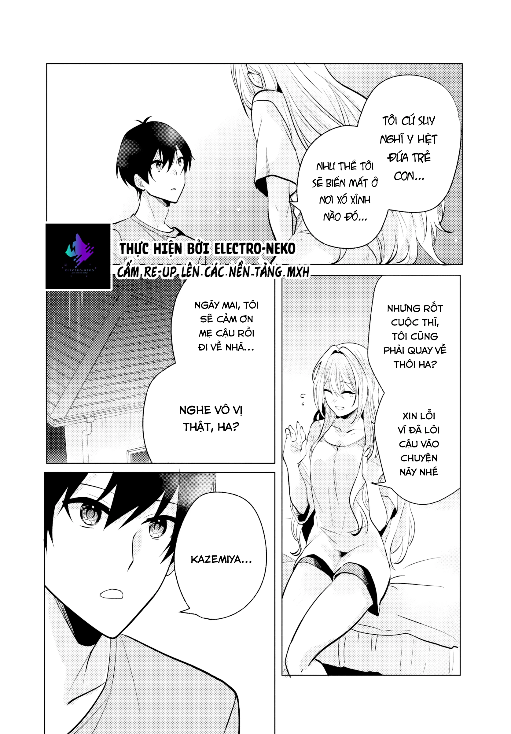 Sau giờ học, tại quán ăn gia đình, với cô bạn cùng lớp Chapter 7.2 - 8