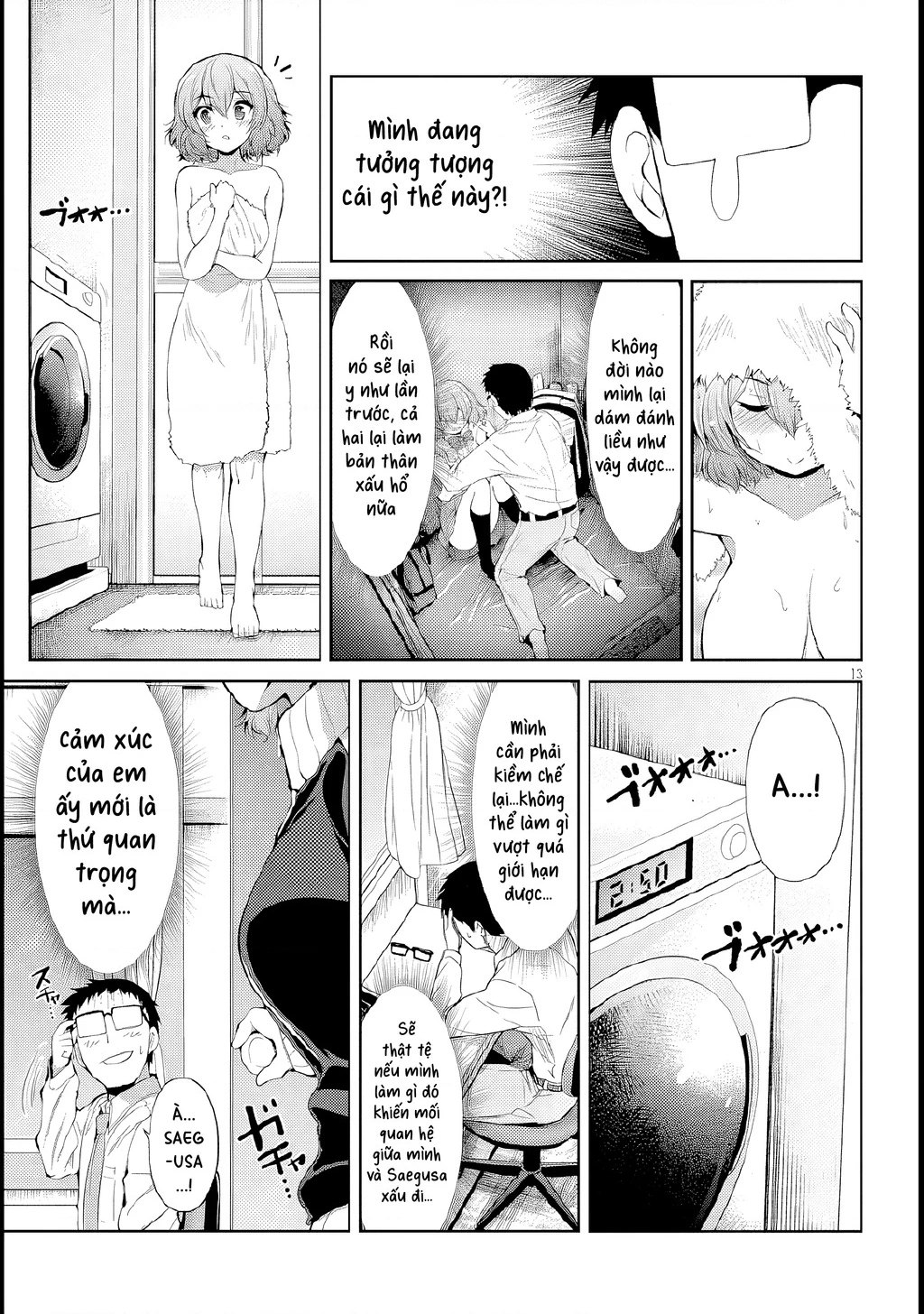 Saegusa-san wa Megane-senpai to Koi o Egaku Chapter 4 - 14
