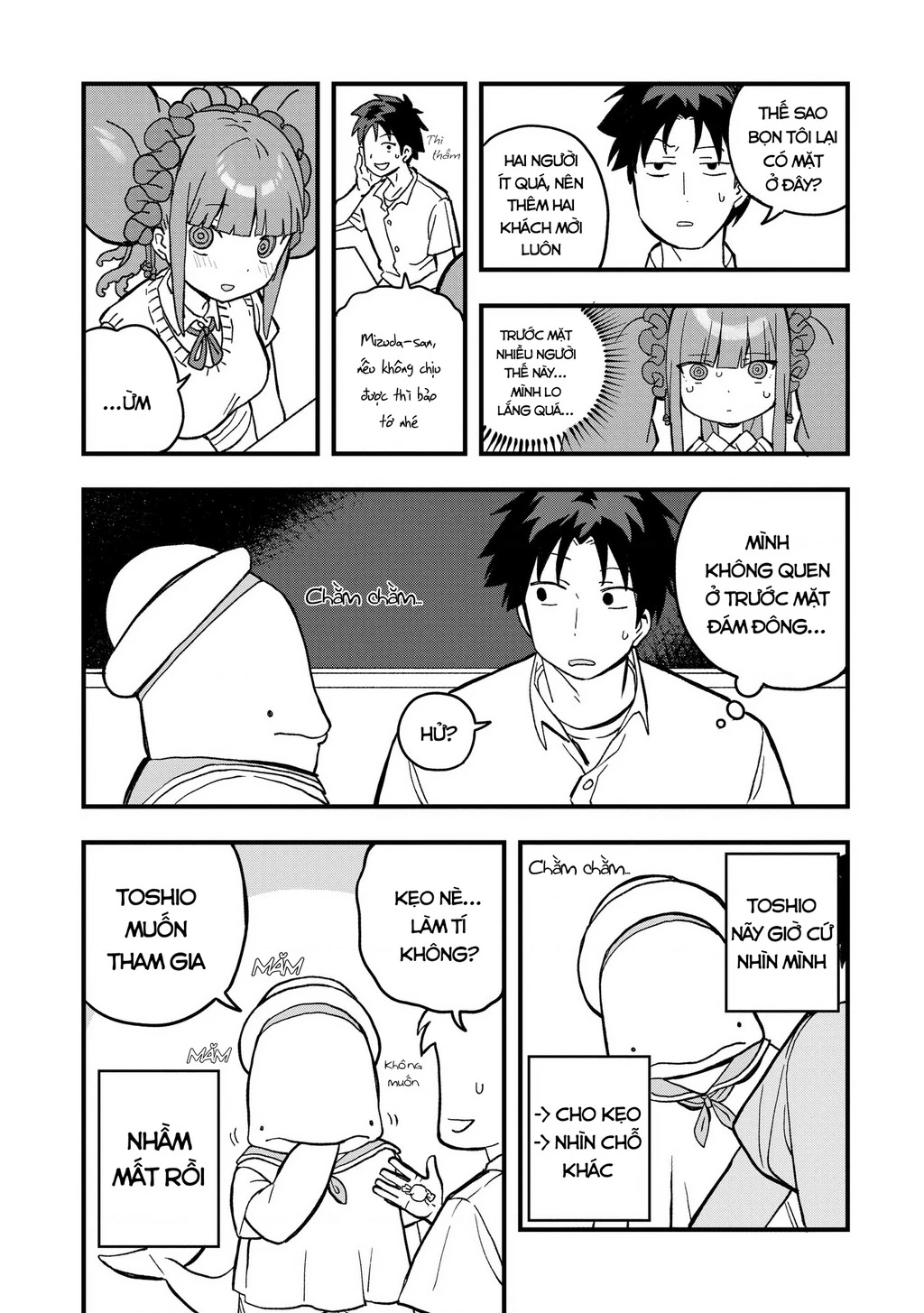 Không thể thoát khỏi Mizudako-chan! Chapter 18 - 7